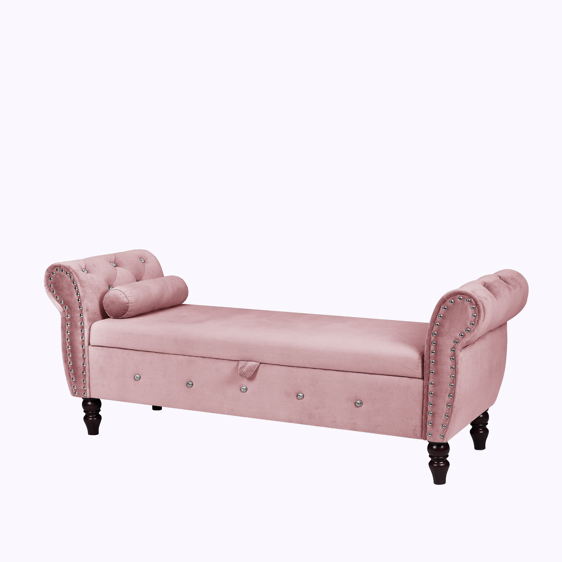 House of Hampton Upholstered Storage Bench Wayfair