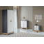Veronica 46.5cm W Manufactured Wood Bedside Table