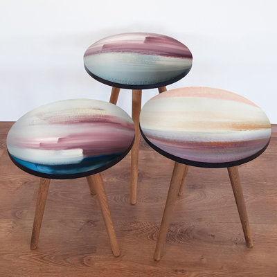 Tables gigognes 3 pieds Bejara