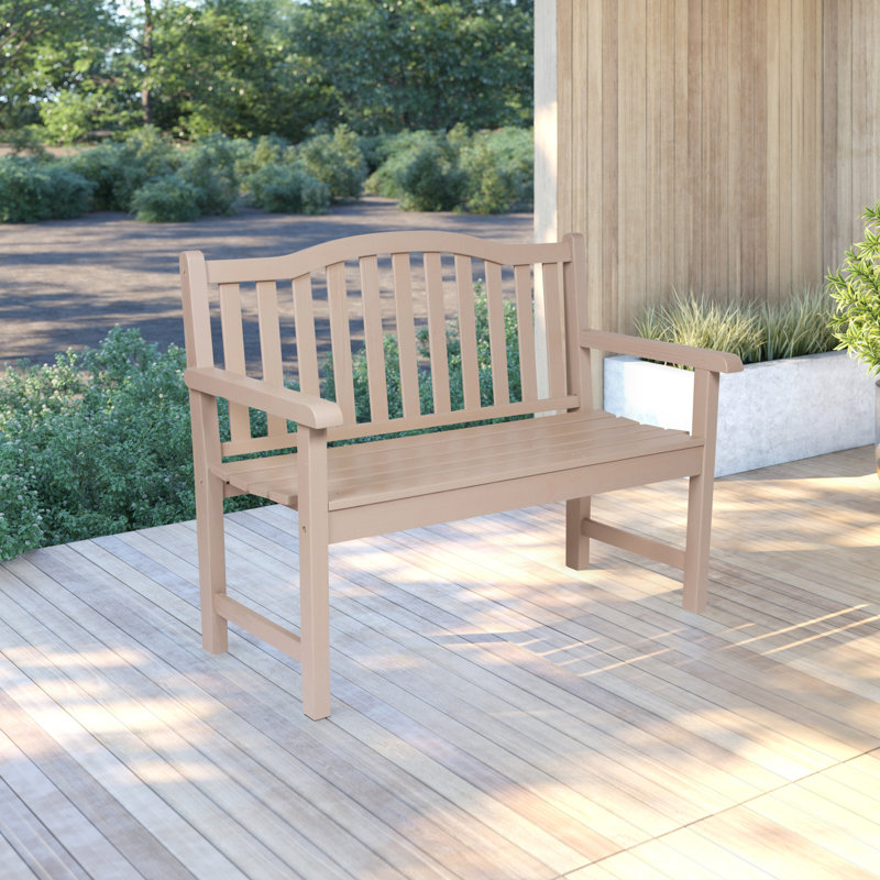 Banc de jardin d'extérieur 44,75 po Susila, Graystone