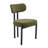 Modern Dining Table Set, 71’’Rectangular Double Pedestal Dining Table, Upholstered Seat Dining Chair With Metal Frame For Kitchen/Dining Room/Restaurant-170591030-170591027-170591031