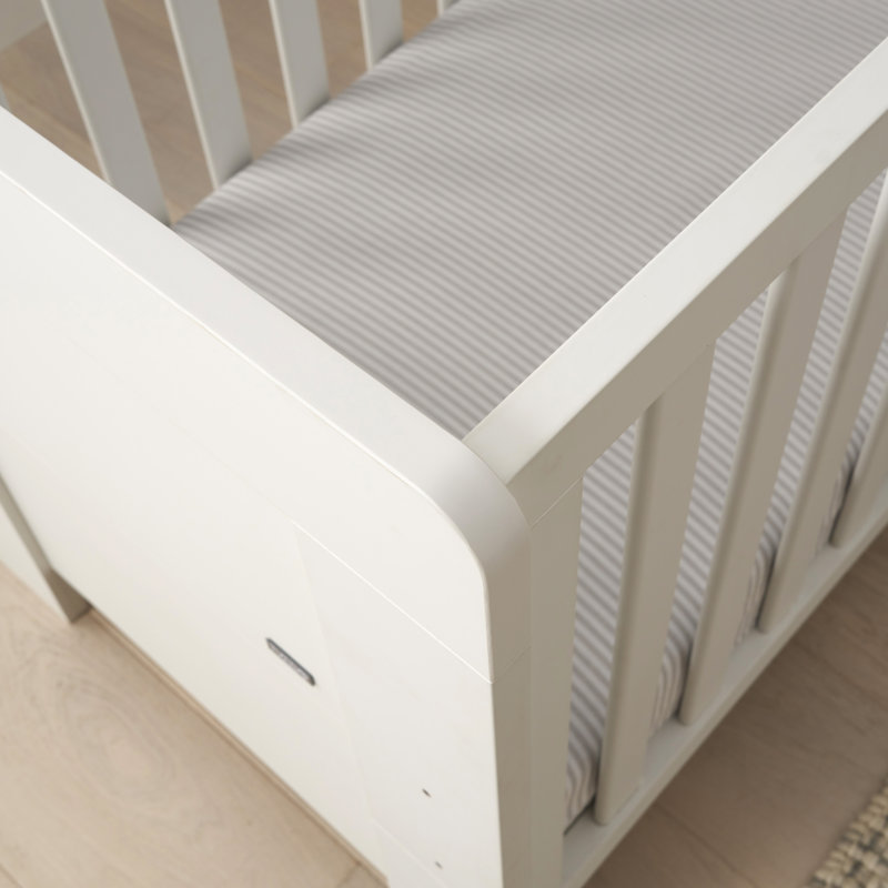 Alba Mini Cot, White