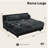 Soho Orthopedic Faux Leather Pet Bed-1012133855-1012133844
