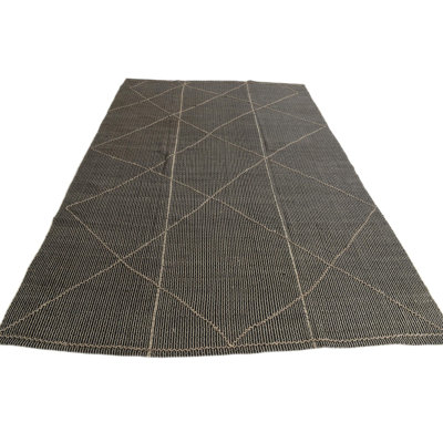 Tapis noir 10 x 14 Oliver