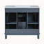 Meuble-lavabo 36 po avec lavabo supérieur, armoire de rangement moderne avec 2 portes à fermeture douce et 2 tiroirs, meuble-lavabo simple-111831878-111831876