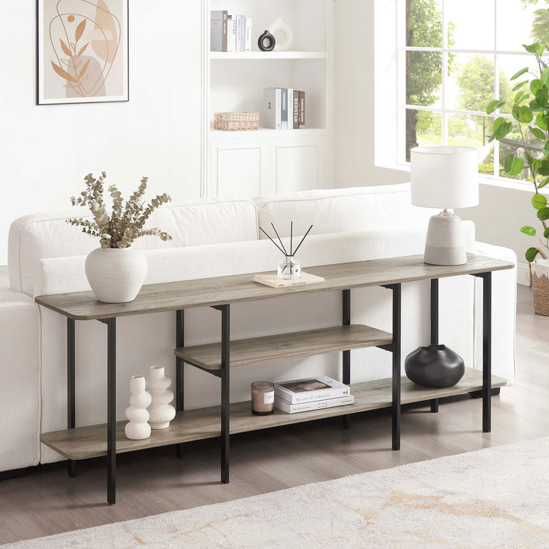 Console en gris rustique, Gris