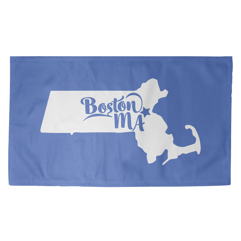 Tapis bleu région boston massachusetts, Rectangle 2 pi x 3 pi, Oui