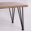 Table basse en bois et métal