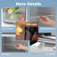 Mini-frigo avec congélateur de 7,7 pi³, thermostat réglable, blanc-136359335