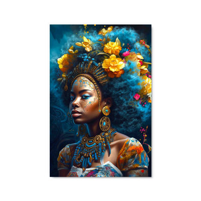 " Blue Afro "