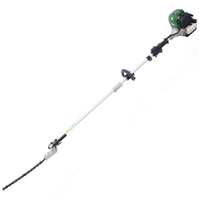 9 In 1 Multi-Functional Trimming Tool, 38CC 4 Stroke Garden Tool System With Gas Pole Saw, Hedge Trimmer, Grass Trimmer, And Brush Cutter EPA Compliant
