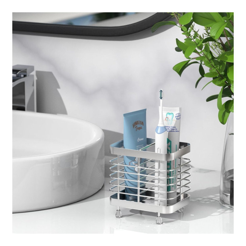 Stainless Steel Toothbrush Holder