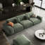 Canapé modulaire en polyester vert-52840558-52840555