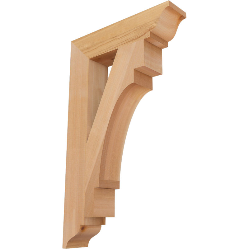 Support Merced, Sapin de Douglas, 30"H x 3.5"W x 18"D