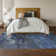 Premium Machine Washable Cerrito AMF599 Blue Rug