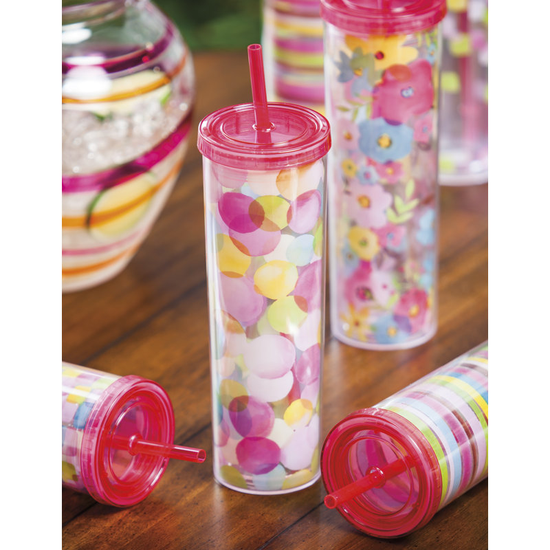 Ensemble de 16 onces Renwick Ensemble de verres en plastique