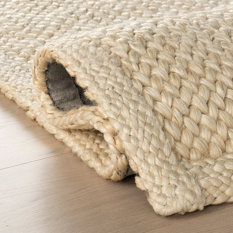 Thale Textured Handmade Jute Rug, Rectangle 8'6" x 11'6"