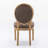 Faux Leather Upholstered Dining Chair Set with Nailed Head, Tufted Back-1376243193