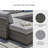 Jorja 5 - Person Modular Patio Conversation Set