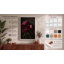 Burgundy Peonies Botanical - Wrapped Canvas-2059296860-2059296855