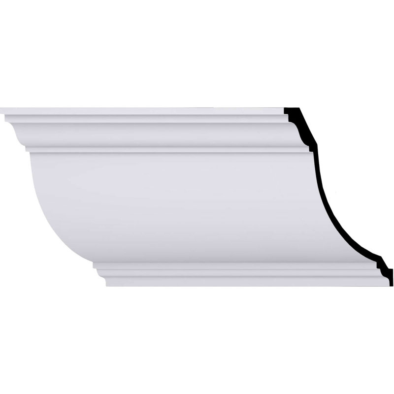 Moulure de couronne Claremont H 11 7/8 po x P 11 7/8 po x F 16 5/8 po x L 94 1/2 po