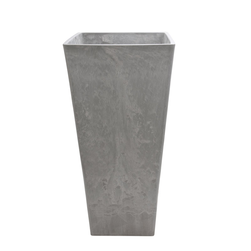 Planter Box, Light Charcoal, 32" H x 17" W x 17" D 
