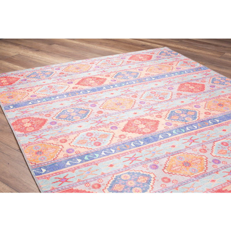 Luxurious Machine Washable Carpet, 100% Polyester, 7.5 x 10.8 Feet | Pile Height: 0.2 Inches, 1850 g/m² | Recycled Poly Cotton Underside, Easy Care, Perfect for Living Room & Bedroom, Soft & Durable Design