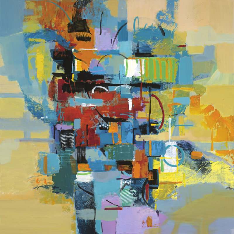 Julie Joy - Wrapped Canvas Painting, 122cm H x 122cm W x 3.81cm D
