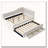 Upholstered Daybed with Trundle and Three Drawers-929314259-929314257