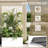 70 In. Metal Garden Bed With Trellis-312348543