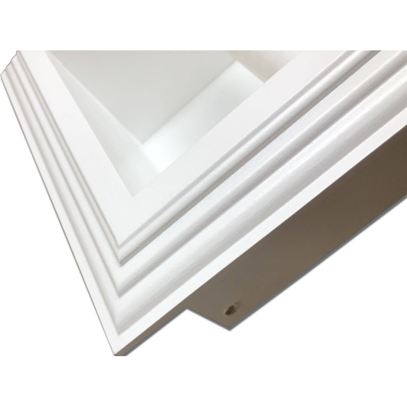 Porte-papier hygiénique Butler, Émail blanc
