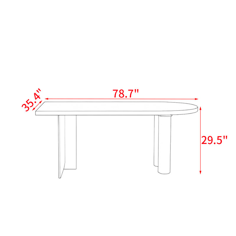 Addysyn, 29.5"H x 78.7"L x 35.4"W