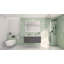Ensemble de meuble-lavabo double mural de 48 po Vitelli-836539887