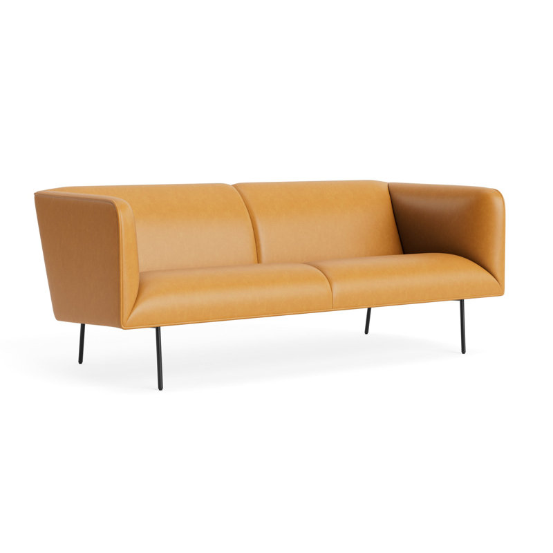MTO - Dandy Sofa Black Legs, Canyon Leather