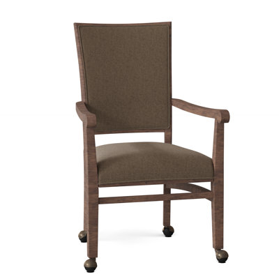 Plymouth Upholstered King Louis Back Arm Chair