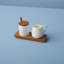 Ensemble crème et sucre Amelia