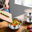 Mixing Bowls with Airtight Lids, Stainless Steel Salad Bowls, Strong Nesting Bowls, Serving & Food Storage, Stackable Design, 6-Piece-132465446