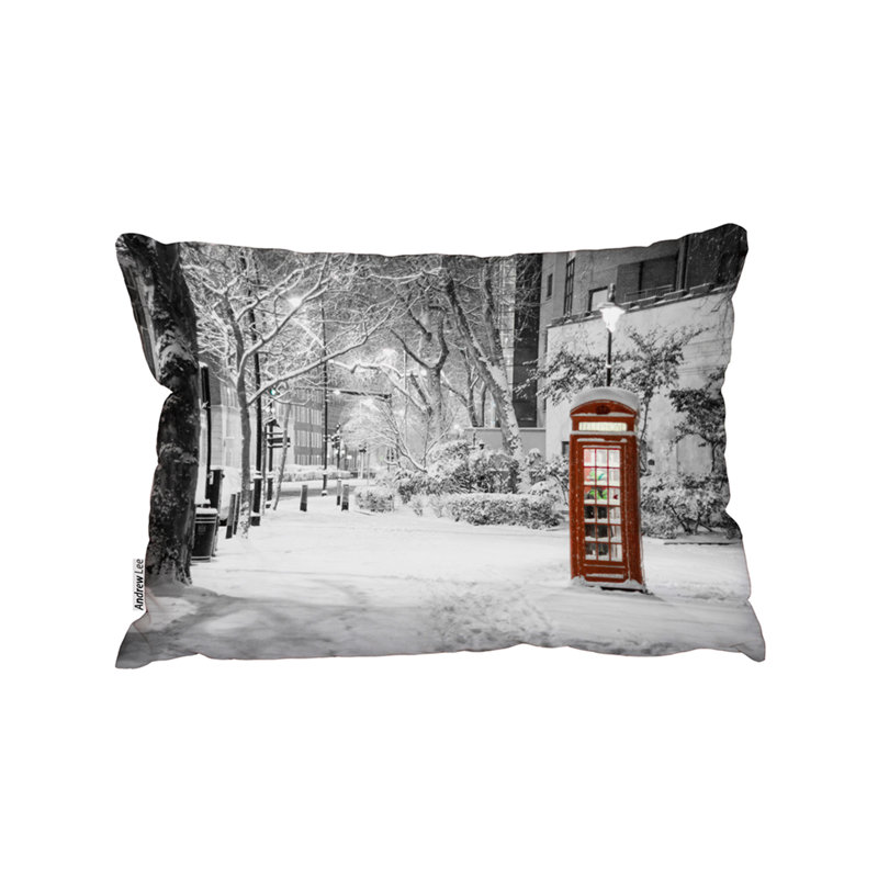 Indoor / Outdoor Rectangular Lumbar Cushion With Filling