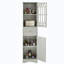 Garde-manger de 63,8 po Rindham, garde-manger, armoire de cuisine haute, armoire de rangement-291034972