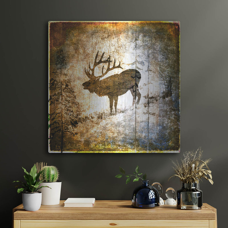 "High Country Elk" par Lightbox Journal sur, H 24 po x l 24 po