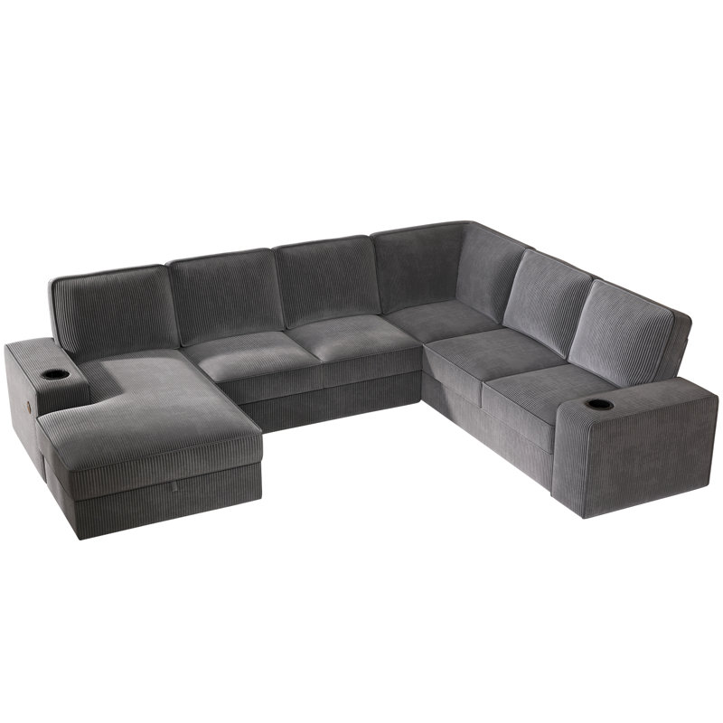 Corduroy Sectional