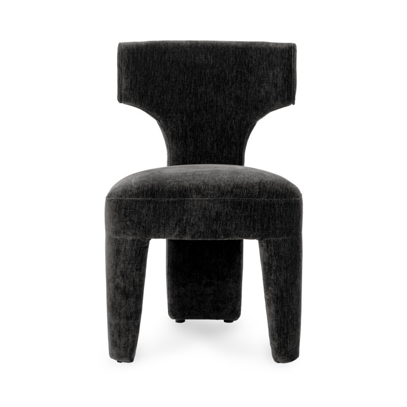 Khai Upholstered Dining Chair, Charcoal