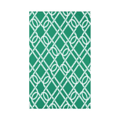 Jeté à motif géométrique Nautical Nights