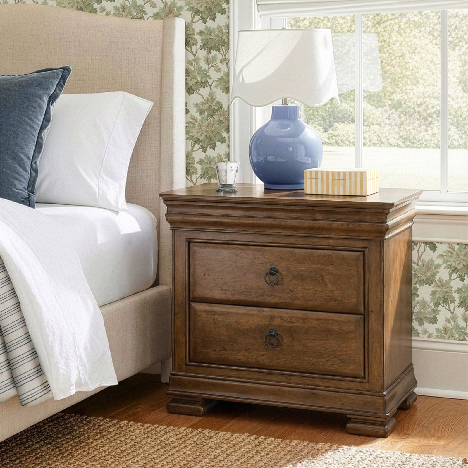 Briar Nightstand, Cognac