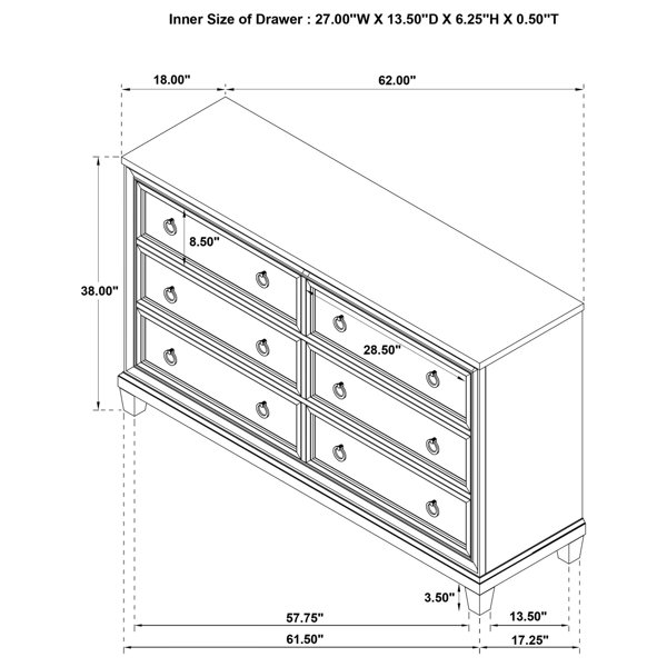 Dimensions du produit