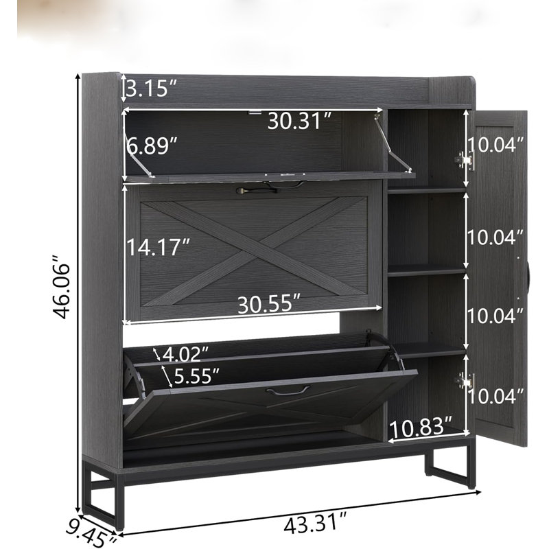 Self Standing Shoe Organizer