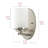 1-E26 Light Bulb 4.33inch Wall Sconces with Glass Shade-1947355510
