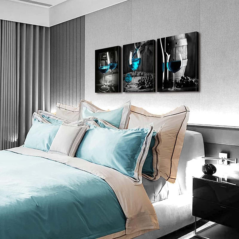 3 Piece Wrapped Canvas Wall Art