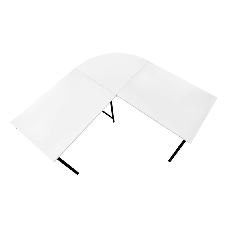 Bureau d'ordinateur, Blanc