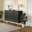 Buffet Modern, buffet de luxe 59 po avec 4 portes